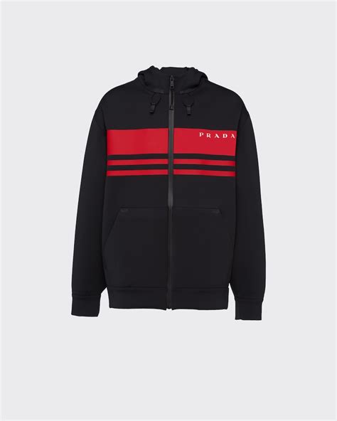 prada men's hoodie|prada jogging suit men.